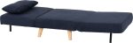 Astoria Chair Bed Navy Blue Fabric - Image 2
