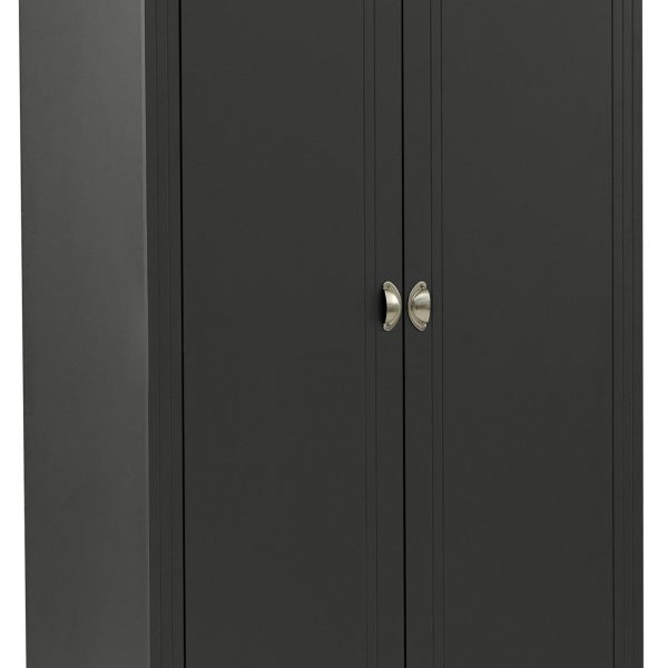 Toledo 2 Door Wardrobe Grey Oak Effect