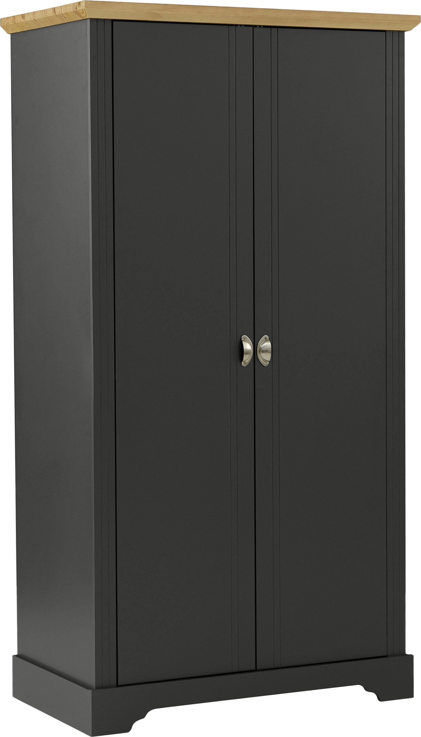 TOLEDO-2-DOOR-WARDROBE-GREYOAK-EFFECT-100-101-125-01-scaled Toledo 2 Door Wardrobe Grey Oak Effect - Image 1