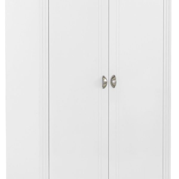 Toledo 2 Door Wardrobe White/Oak Effect