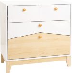 Cody 2+2 Drawer Chest White Pine Effect