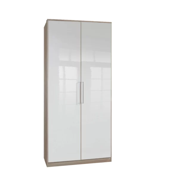 GAMMA 111202 2 Door oak white gloss