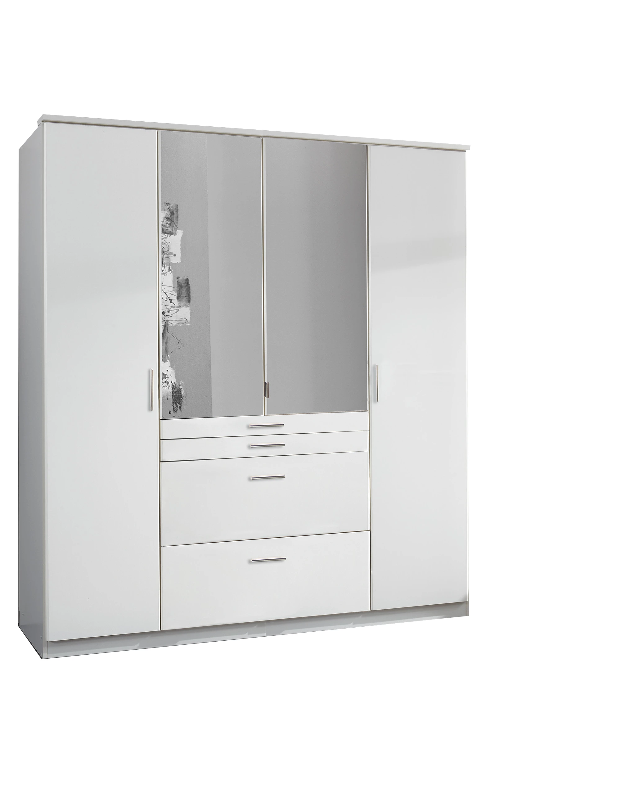 108-1752691896-6877f4b87b4d0-w-main.webp Aachen - White T12619 4 Door Wardrobe - Image 1