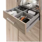 Aachen - Sam Remo Oak T13619 4 Door wardrobe - Image 2