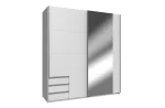 Emden - white 2 door sliding