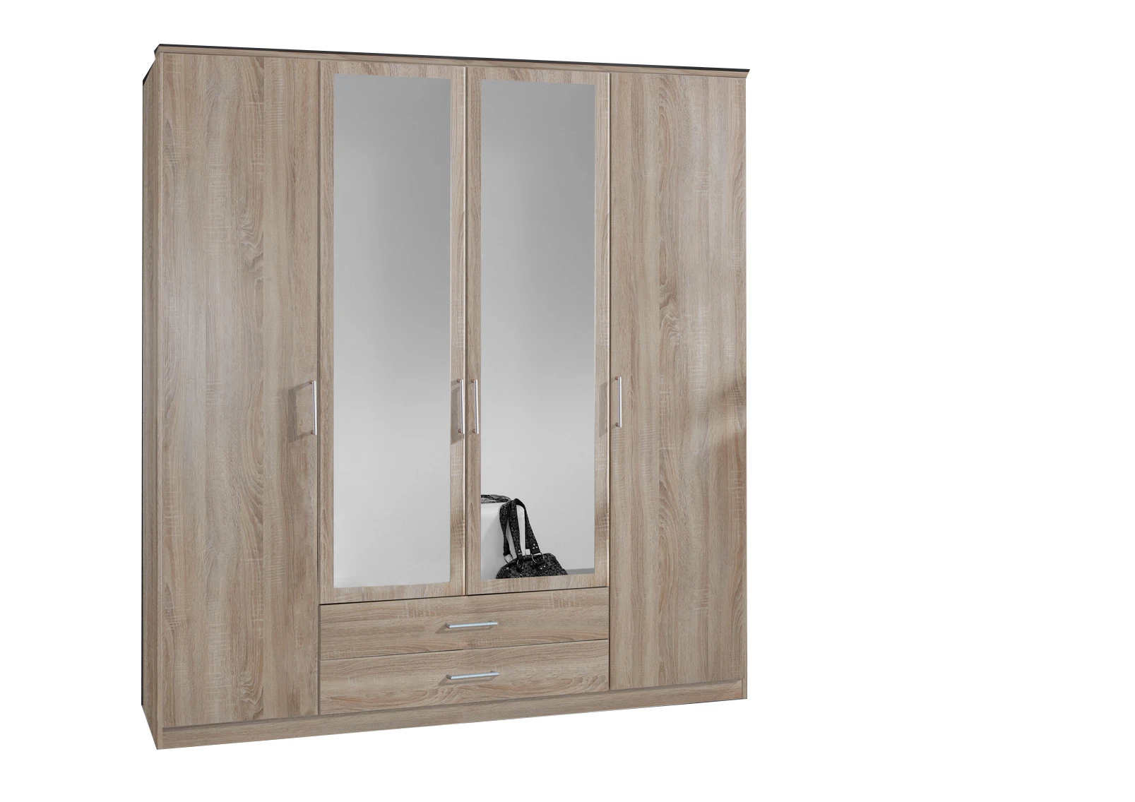 14-1753046396-687d5d7cbb9eb-w-main.webp Osaka 112453 4 Door 2 Drawer+2 Mirror oak - Image 1