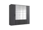 Goeteborg - Graphite 5 Door Wardrobe