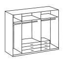 Goeteborg - Graphite 5 Door Wardrobe - Image 2