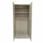 venice - grey 2 door wardrobe - Image 4