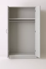 venice - grey 2 door wardrobe - Image 2