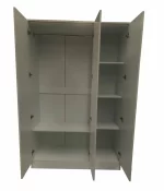 venice - grey 3 Door wardrobe - Image 2