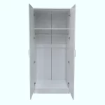 venice - white 2 door wardrobe - Image 4