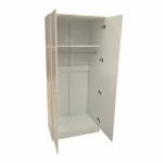 venice - white 2 door wardrobe - Image 5