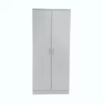 venice - white 2 door wardrobe - Image 2