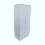 venice - white 2 door wardrobe - Image 6