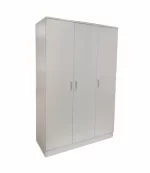 venice - white 3 Door wardrobe - Image 2
