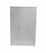 venice - white 3 Door wardrobe - Image 3