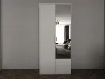 swindon white 2 Door wardrobe