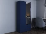 Swindon Blue 2 Door Wardrobe