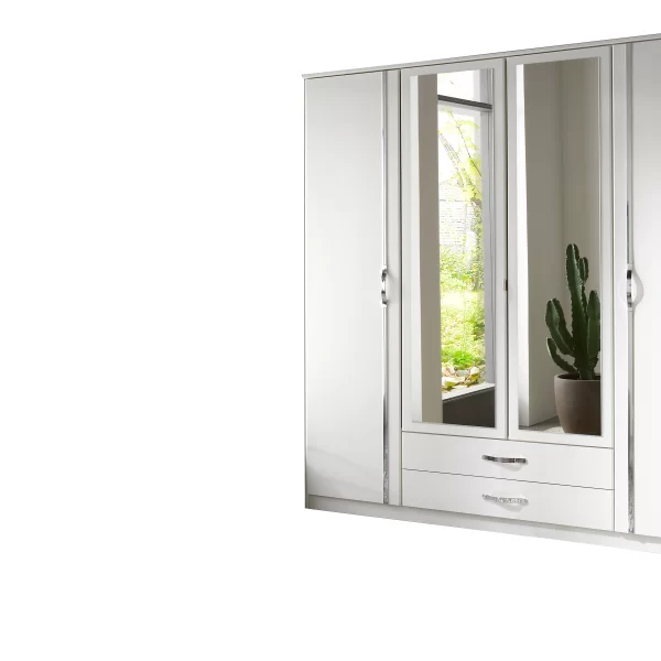 Duo 078453 4 Door 2 Drawer+2 Mirror