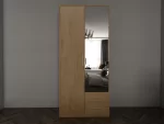 Swindon oak 2 Door Wardrobe