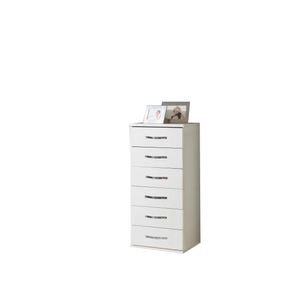 Duo 078318 Narrow 6 Drawer Chest