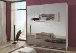 QUEEN 180 Sliding Full Mirror White
