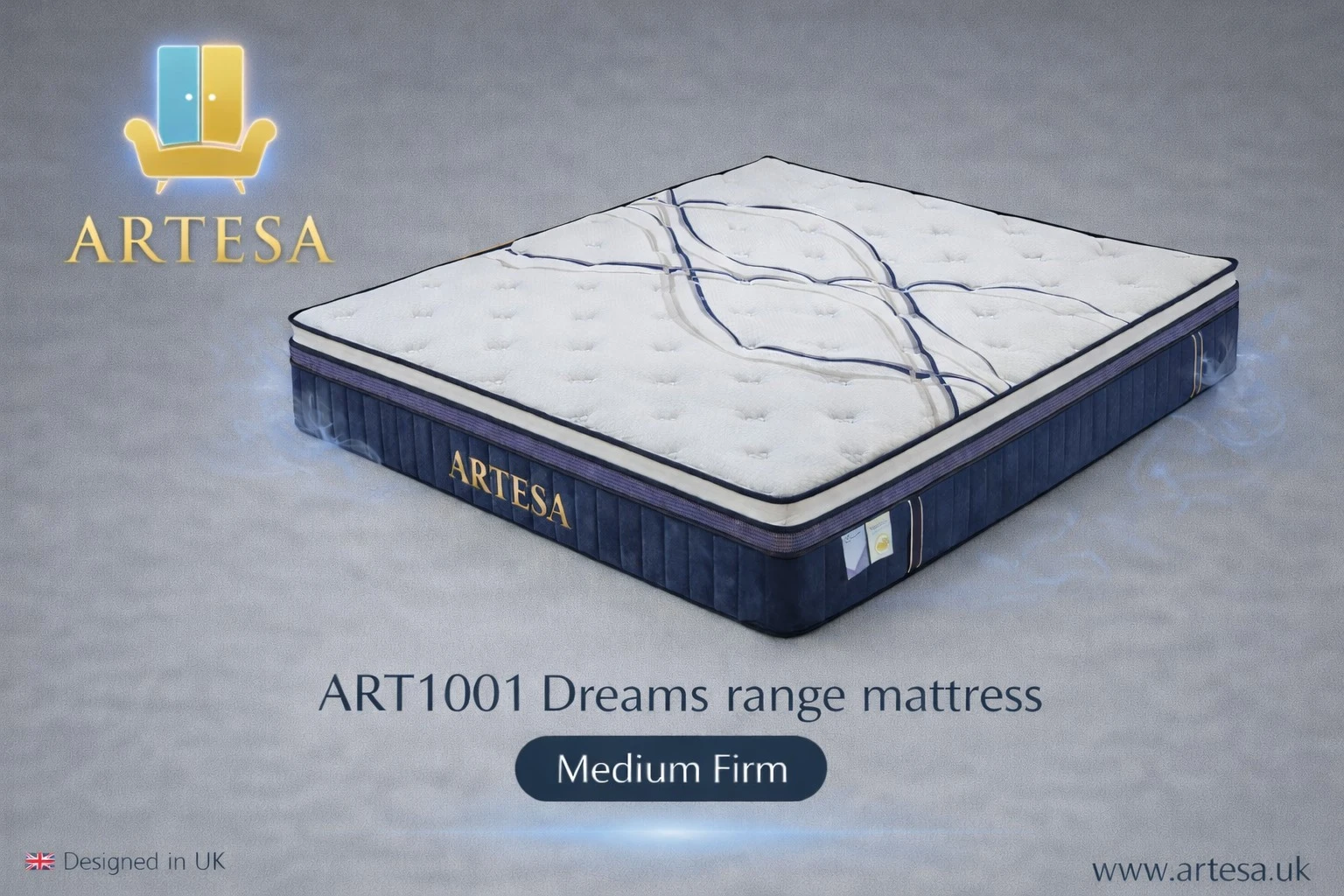 25-1773401231-69b3f48f30309-w-main.webp Artesa Dreams Range – Model Art1001 King Size Mattress - Image 1