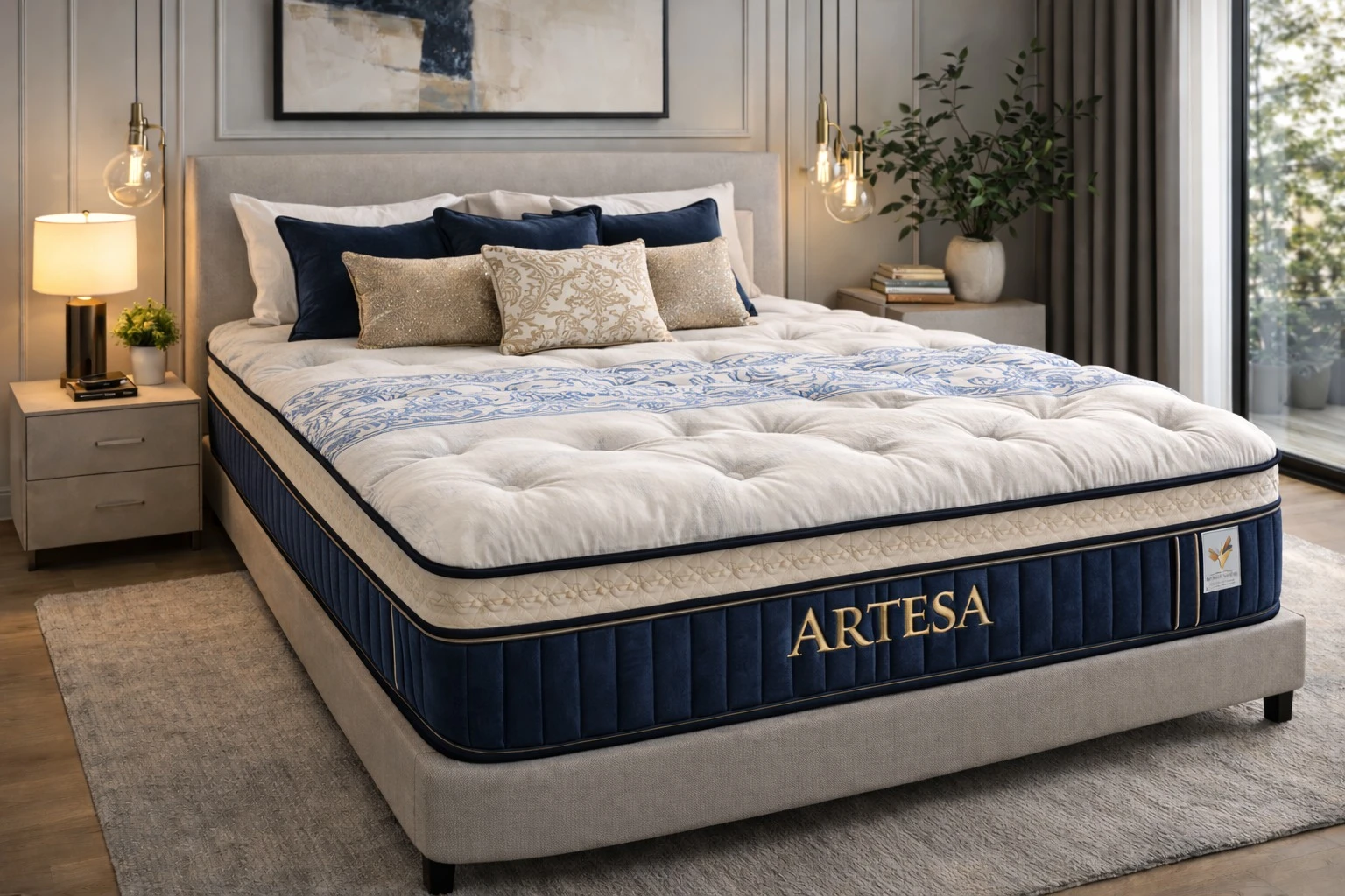 26-1773399871-69b3ef3f98ffd-w-main.webp Artesa Cloud – Soft Pillow‑Top Double Mattress - Image 1