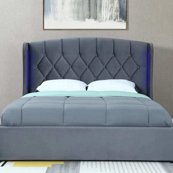 Mayfair Ottoman kingsize Bed Frame Grey