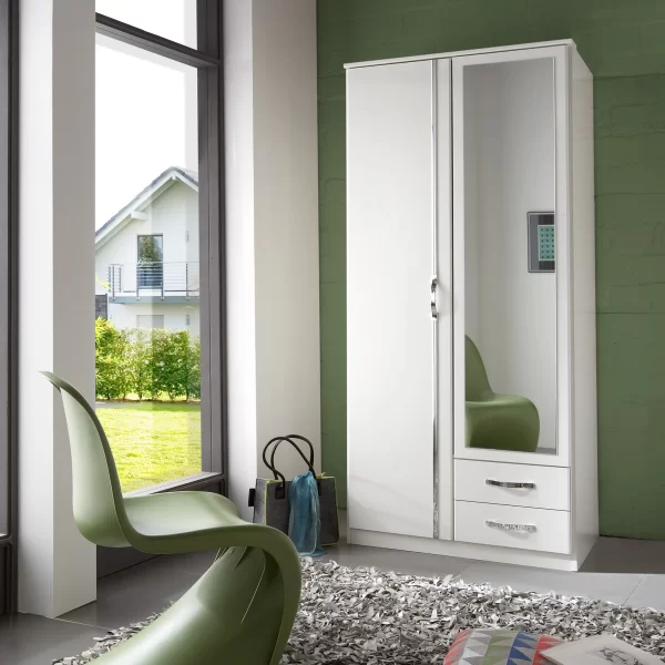 Duo 078 - Duo 2 Door 2 Drawer White