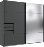 saigon 225cm Graphite With Mirror door