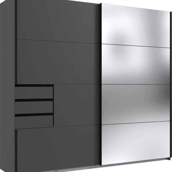 saigon 225cm Graphite With Mirror door