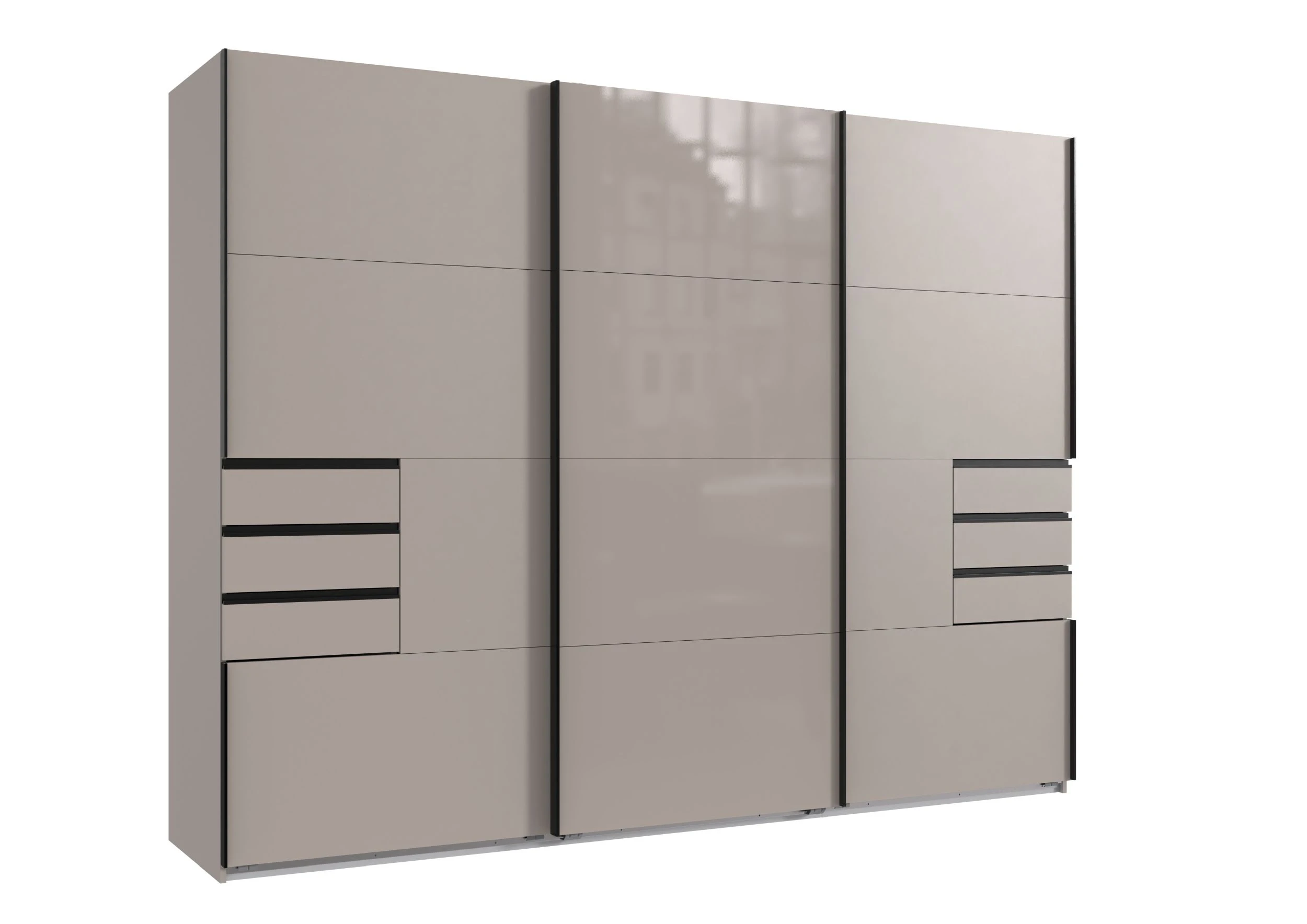 300-1752688253-6877e67d3a452-w-main.webp saigon 270cm Sliding Wardrobe grey - Image 1