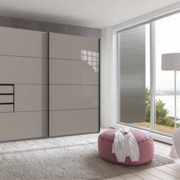 saigon 225cm Grey with grey glass Door
