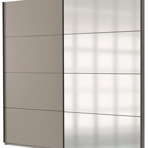 Aalst 135 cm sliding wardrobe Sahara Grey