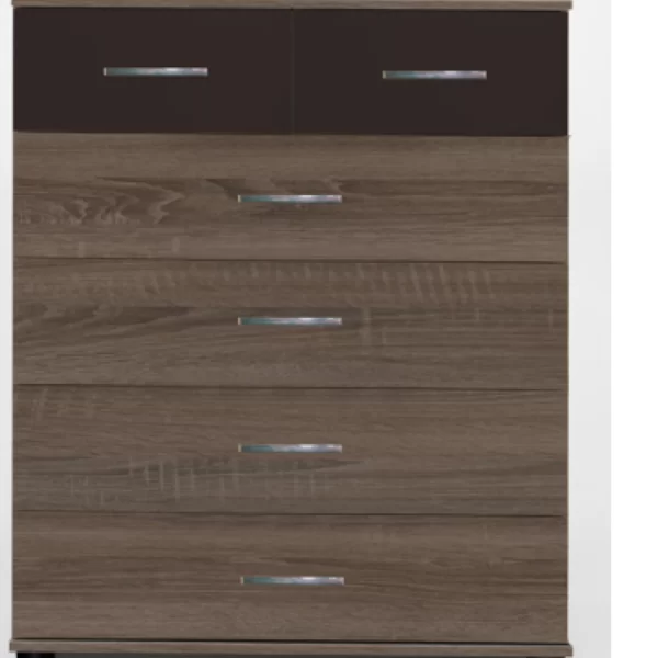 Athen 4+2 chest of drawers Montana OAK APPL lAVA