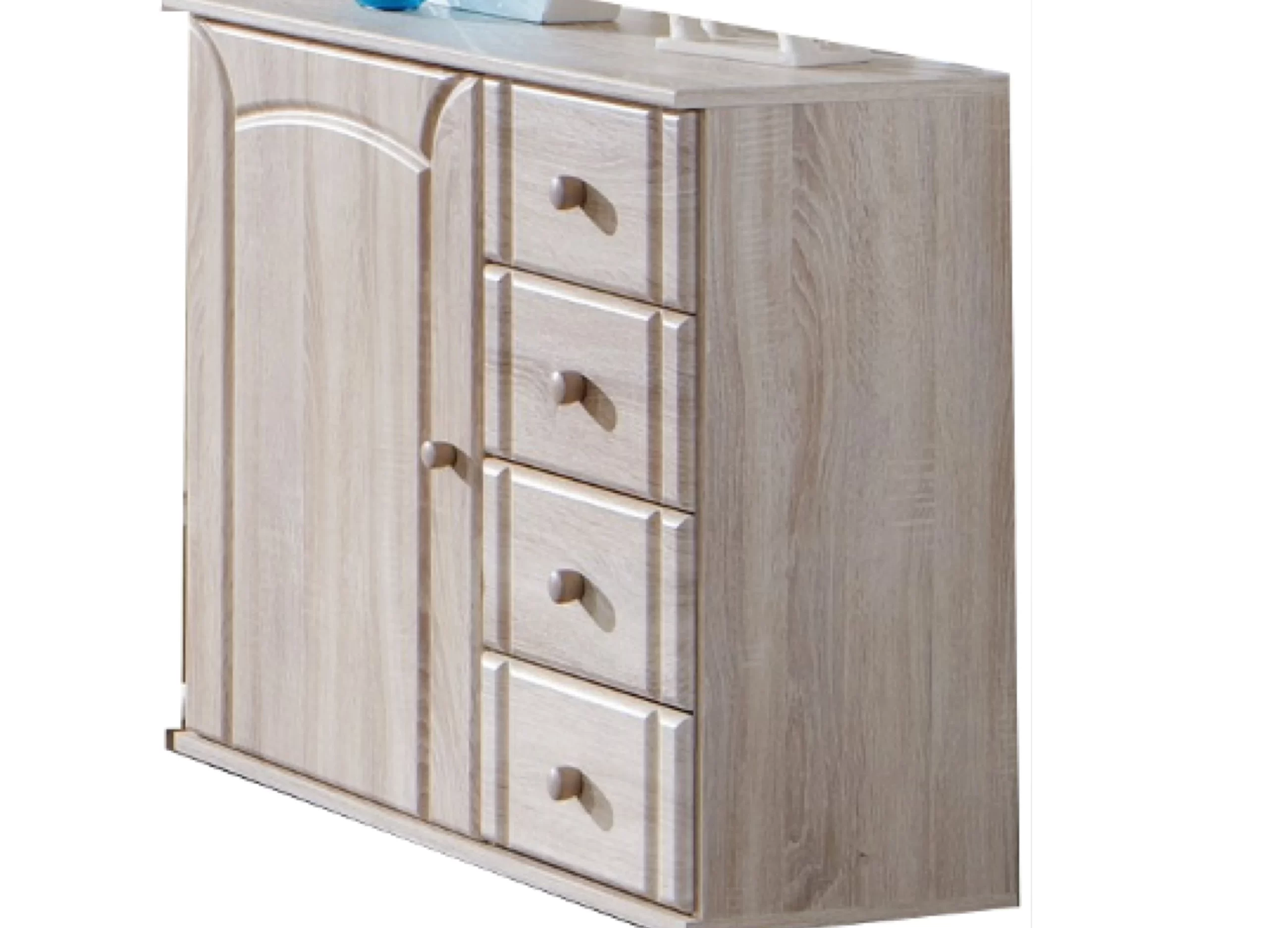 317-1753048504-687d65b816969-w-main.webp Palma a 81cm wide chest of drawers with side cupboard - Image 1