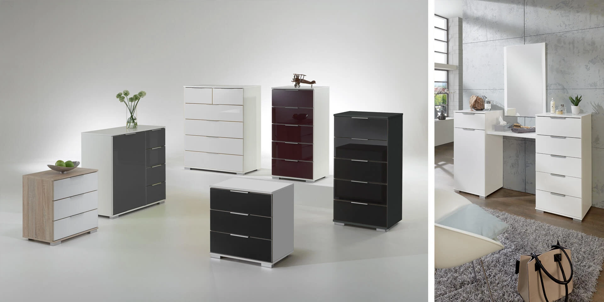 330-1760961650-68f624723c189-w-main.webp 6 drawer chest easy plus white - Image 1