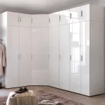 Thorgund top box 80cm Wide Clothes Storage System for corner