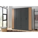 Nameer 4 Door Manufactured Wood Wardrobe - Image 6