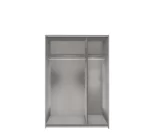 Ulm  135 White sliding Wardrobe - Image 3