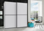 Ulm  135 White sliding Wardrobe - Image 4