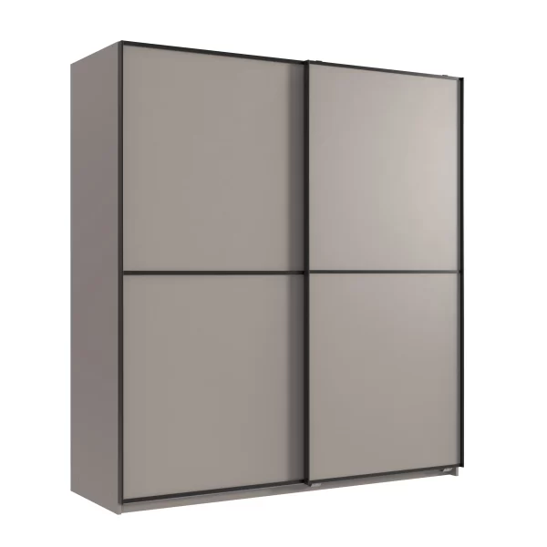 Ulm 135 Grey sliding Wardrobe