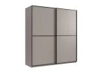 Ulm 180 Grey sliding Wardrobe - Image 2