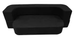 Emma Sofa Bed Black 2 seater - Image 5