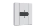 Digit 4 Door White And Graphite - Image 4