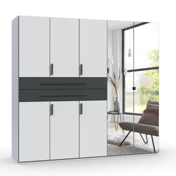 Digit 5 Door White And Graphite