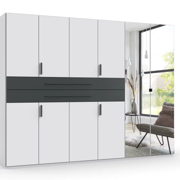 Digit 6 Door White And Graphite