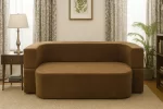 Emma Sofa Bed Beige 2 seater